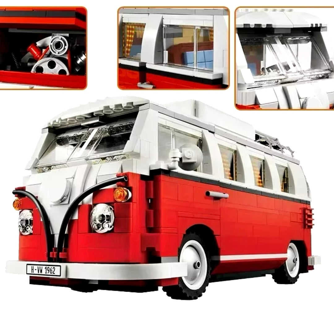 Camper Volkswagen | 1354 Piezas 1:14