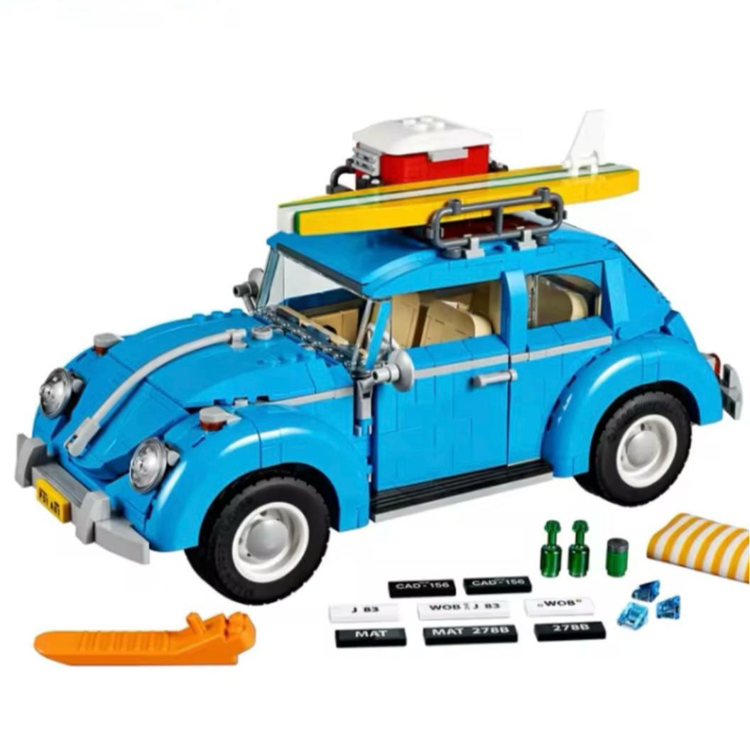 Volkswagen Beetle | 1167 Piezas 1:12