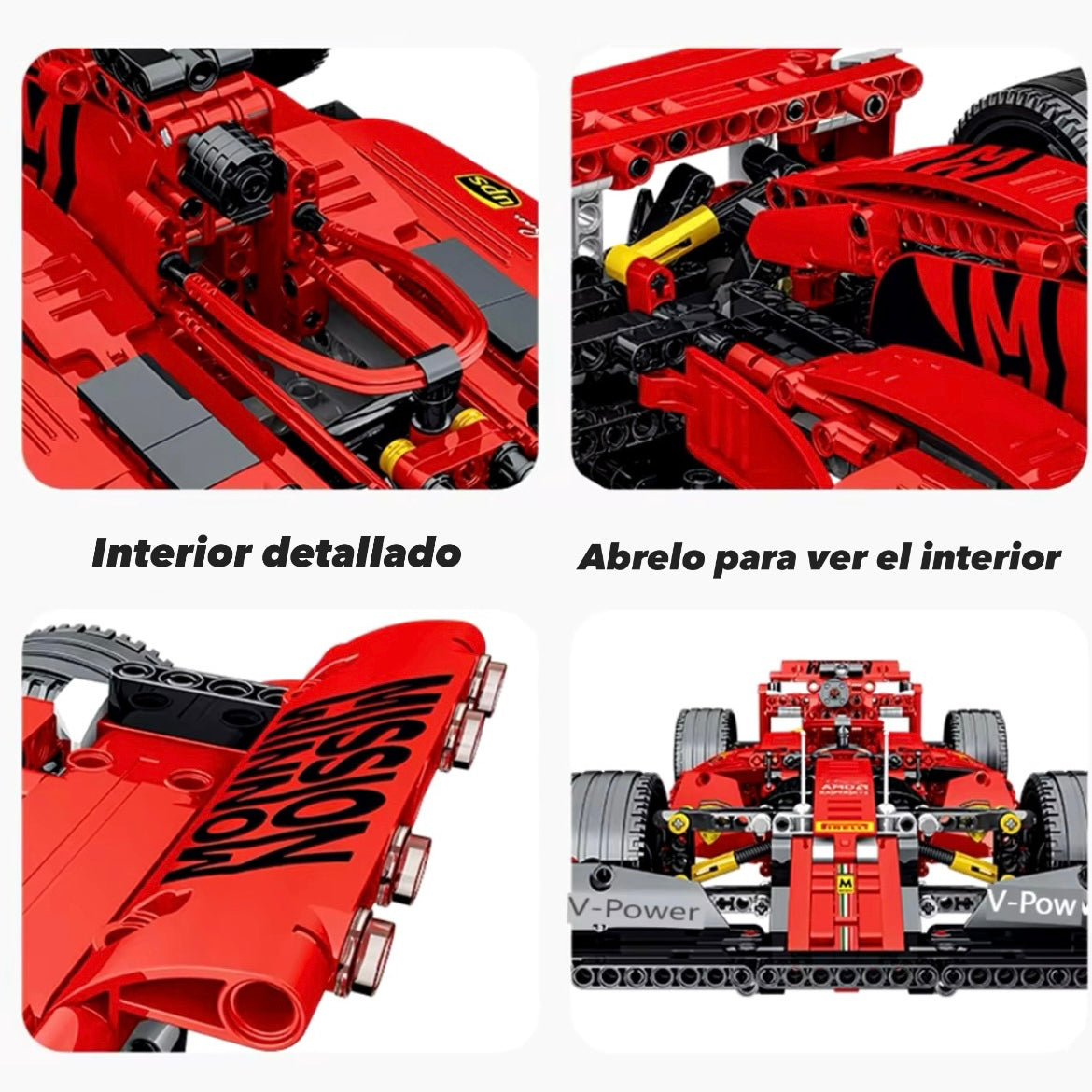 Ferrari Formula 1 | 1200 Piezas 1:10