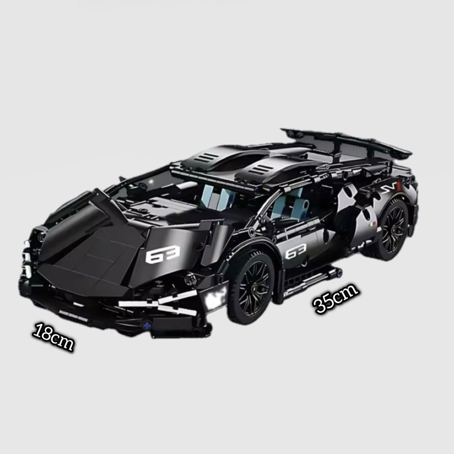 Lamborghini Aventador SVJ | 1280 Piezas 1:14